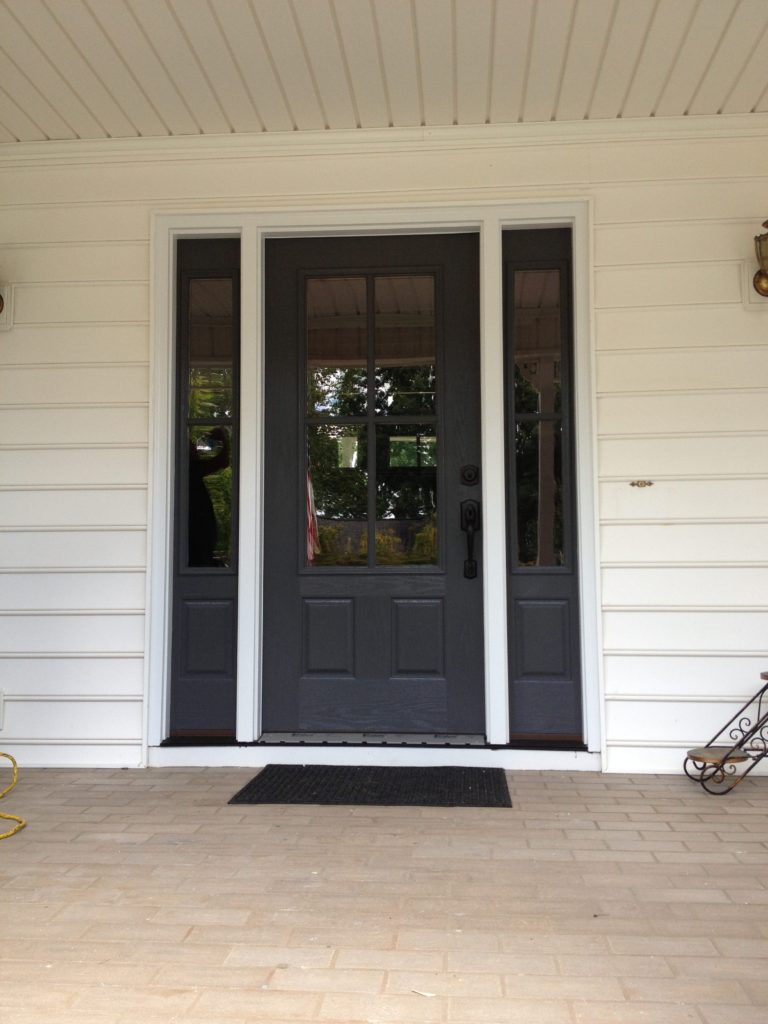 Whole Home Renovations Contractor with New Front Door