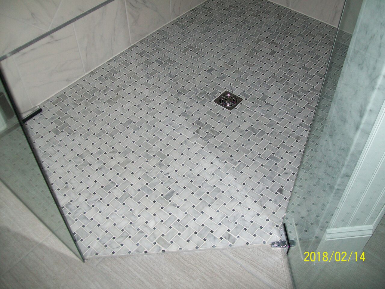 Charlotte Bathroom Remodel shower