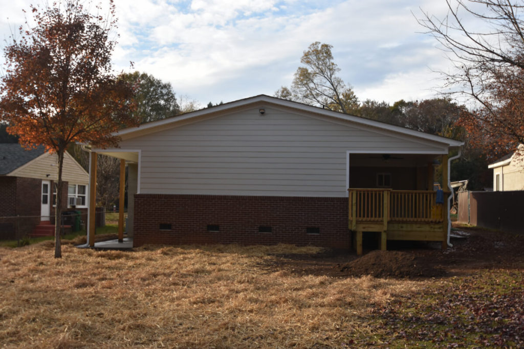 South Charlotte Contractor for New Porch Build